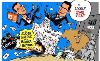 Charge: Latuff - Fim da Lava-Jato