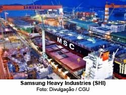 Samsung Heavy Industries (SHI) - Foto: Divulgao / CGU