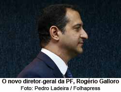 O novo diretor-geral da PF, Rogrio Galloro - Foto: Pedro Ladeira / Folhapress