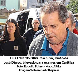 Luiz Eduardo de Oliveira e Silva, irmo de Jos Dirceu - Foto: Rodolfo Buhrer / 4.ago.15 / La Imagem / Fotoarena / Folhapress