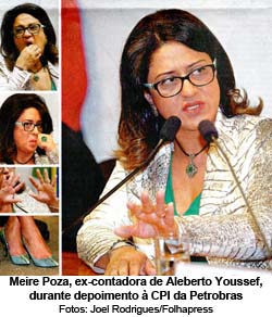 Folha de So Paulo - 09/10/14 - Meire Poza, ex-contadora de Youssef - Fotos Joel Rodrigues/Folhapress