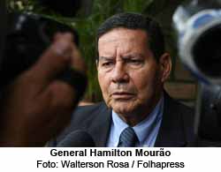 General Hamilton Mouro - Foto: Walterson Rosa / Folhapress