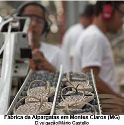 Fbrica da Alpargatas em Montes Claros (MG) - Divulgao/Mrio Castello