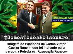 Imagem do Facebook de Carlos Victor Guerra Nagem, que foi indicado para cargo na Petrobras - Reproduo/Facebook
