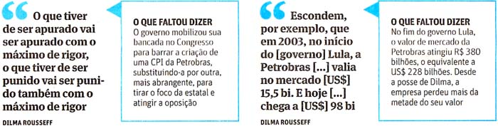 Folha de So Paulo - 15.05.2014 - O que Dilma no disse em Ipojuca