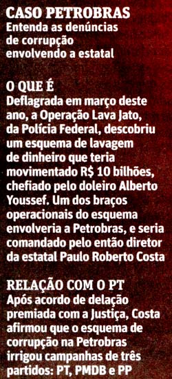 Folha de So Paulo - 15/10/14 - Petrobras: Ala do PT prope reconheer erros - Folhapress