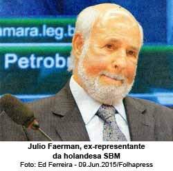 Julio Faerman, ex-representante da holandesa SBM - Foto: Ed Ferreira - 09.Jun.2015/Folhapress
