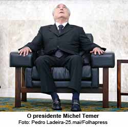 Michel Temer - Foto: Pedro Ladeira /  25.5.2017 / Folhapress