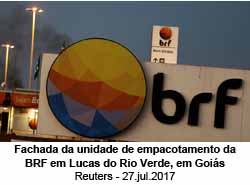 BRF em Rio Verde, Gois - Reuters / 27.07.2017