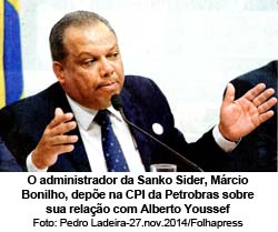 Mrcio Bonilho, administrador da Sanko Sider, depe na CPI da Petrobras - Foto: Pedro Ladeira-27.nov.2014/Folhapress