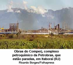 Folha de So Paulo - 30/03/2015 - PETROLO: Petrobras quer bens de empreiteiras - Editoria de Arte/Folhapress