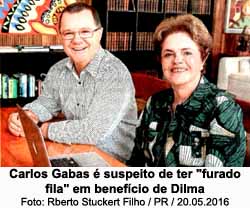 Carlos Gabas  suspeito de ter 