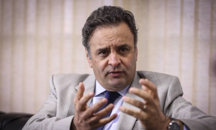O senador Acio Neves - Andr Coelho/ 2-7-2015