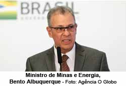 Ministro de Minas e Energia, Bento Albuquerque - Foto: Agncia O Globo