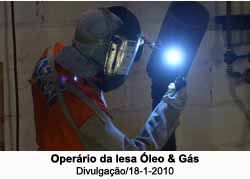 Operrio da Iesa leo & Gs - Divulgao/18-1-2010