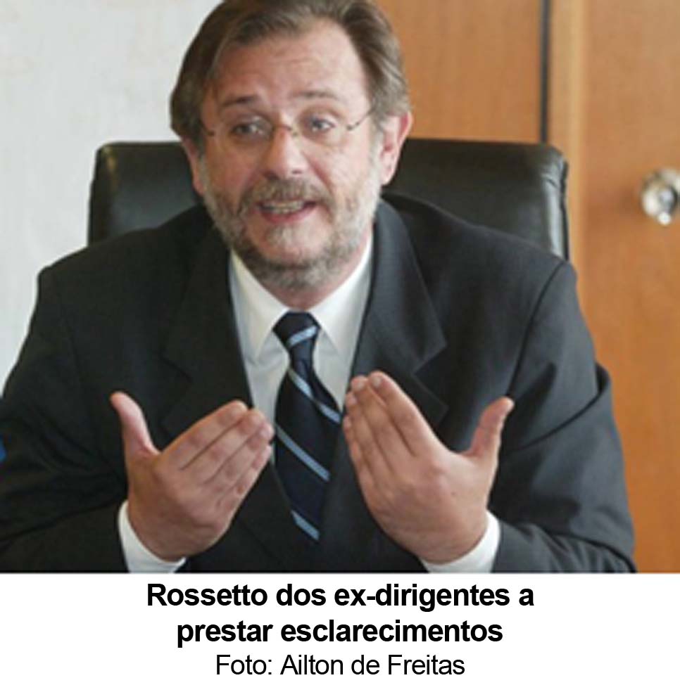 O Globo - 06/11/14 - Rossetto: Um dos ex-dirigentes a prestar esclarecimentos - Foto: Ailton de Freitas