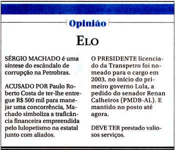 O Globo Impresso - 06/11/14 - Opinio