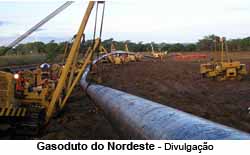 Gasoduto do Nordeste - Divulgao