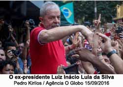 O ex-presidente Luiz Incio Lula da Silva - Pedro Kirilos / Agncia O Globo 15/09/2016