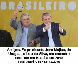 O Globo - 08/05/15 - Mujica: Lula sabia do Mensalo - Foto Andr Coelho/6.12.2010