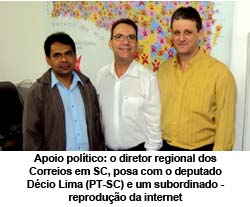 O Globo - 08/10/14 - Correios/SC: Paulo de Andrade pediu por carta votos para Dilma
