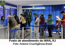 Posto da previdncia - Foto: Antnio Cruz / Agncia Brasil