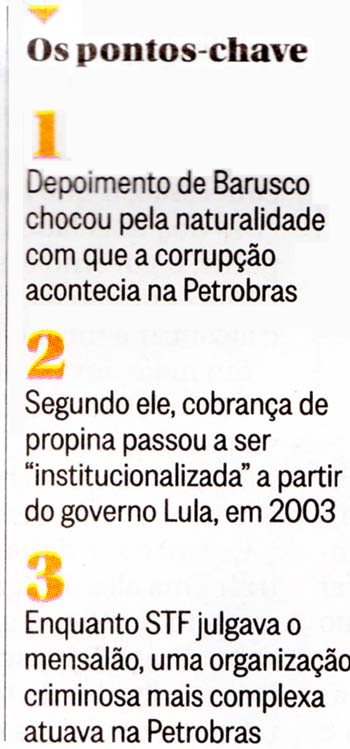 O Globo - 08/03/2015 - Coluna de Miriam Leito - 