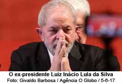 O ex-presidente Luiz Inacio Lula da Silva - Foto: Givaldo Barbosa / 5.6.2017 / Agncia O Globo