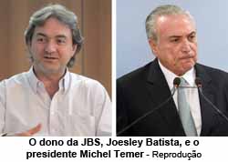 Joesley Batista e Michel Temer - O Globo - Reproduo