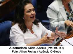 A senadora Ktia Abreu (PMDB-TO) - Foto: Ailton Freitas / Agncia O Globo