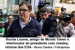 Rochja Loures chega dos EUA - Foto: Bruno Santos / Folhapress