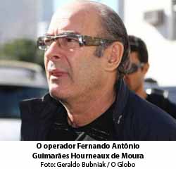 O Globo - 23/09/2015 - O operador Fernando Antnio Guimares Hourneaux de Moura - Geraldo Bubniak / O Globo