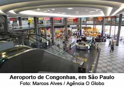 Aeroporto de Congonhas, em So Paulo - Marcos Alves / Agncia O Globo