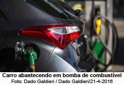 Bomba de gasolina - Foto: Dado Galdiere / 21.04.2016 / O Globo