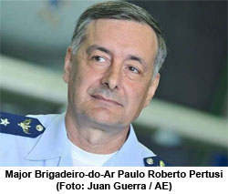 Major Brigadeiro-do-Ar Paulo Roberto Pertusi (Foto: Juan Guerra / AE)