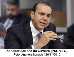 Senador Ataides de Oliveira (PSDB-TO) - Foto: Agencia Senado / 26/11/2015