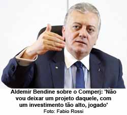 O Globo - 26/04/15 - Aldemir Bendine, presidente da Petrobras - Foto: Fabio Rossi