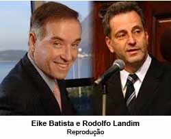 Eike Batista e Rodolfo Landim - Reproduo