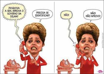 Charge: Amarildo - Dilma Rousseff