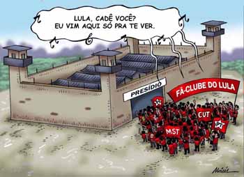 Charge: Moiss - F-clube do Lula