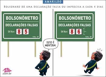 Charge: Amarildo - Bolsonaro