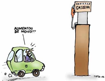 Charge Jota A - Aumento Combustveis