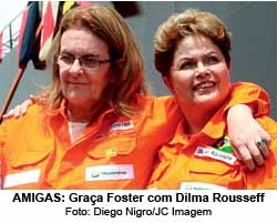 Graa Foster e Dilma Rousseff - Foto: Diego Bigro / JC Imagens