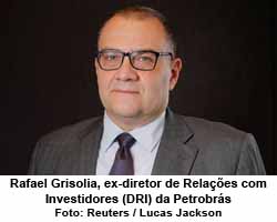 Rafael Grisolia, ex-diretor de Relaes com Investidores (DRI) da Petrobrs - Foto: Reuters / Lucas Jackson