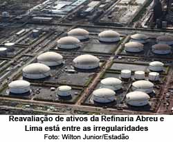 Reavaliao de ativos da Refinaria Abreu e Lima est entre as irregularidades Foto: Wilton Junior/Estado