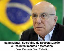 Salim Mattar, Secretrio de Desestatizao e Desinvestimentos e Mercados - Foto: Gabriela Bilo / Estado