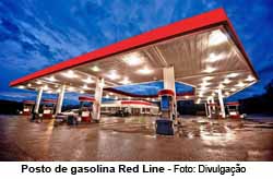 Posto de gasolina Red Line - Foto: Divulgao