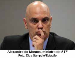 Alexandre de Moraes, ministro do STF - Foto: Dida Sampaio / Estado