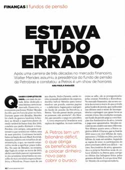 Capa Revista EXAME / 01.02.2017 / Pg. 62