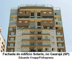 Fachada do  edifcio Solaris, no Guaruj - Foto: Eduardo Knapp  / Folhapress